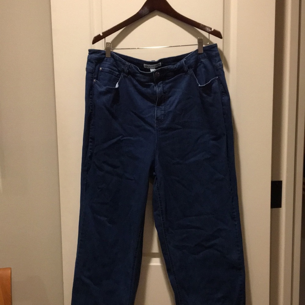 Girl With Curves High Waisted High Rise stretchy denim jean women Plus Size 18WT